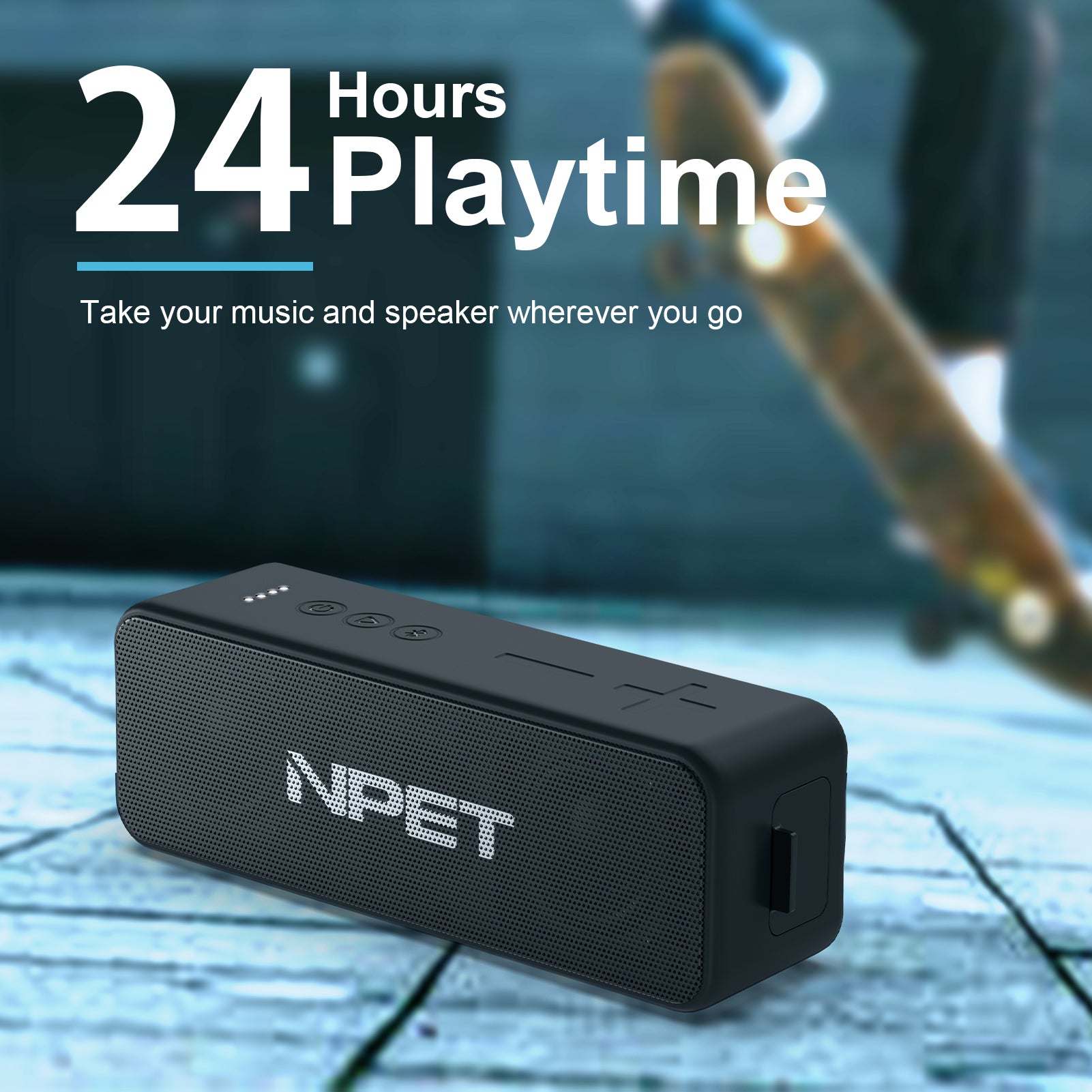 NPET BS10 Portable Bluetooth Speaker