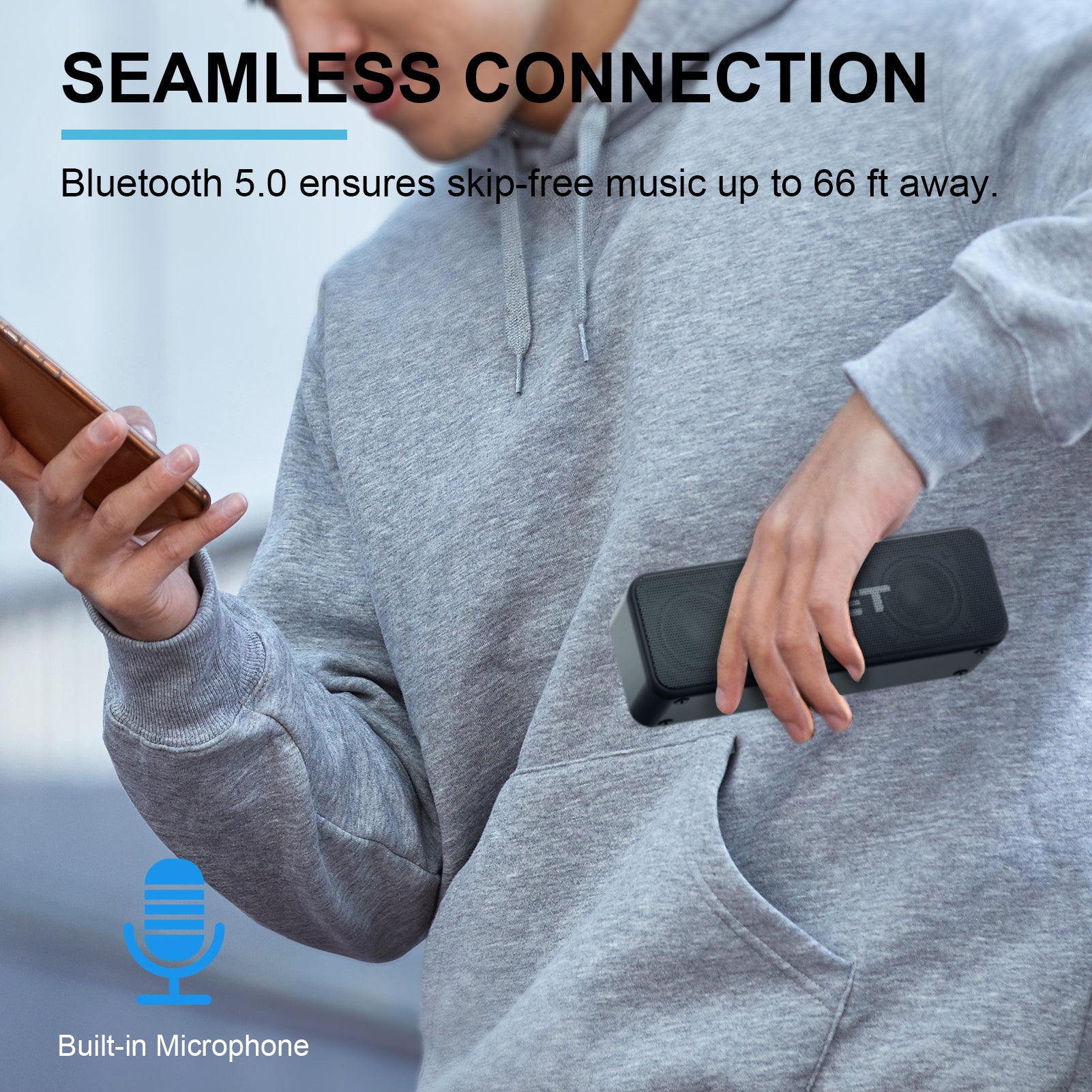 NPET BS10 Portable Bluetooth Speaker